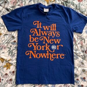 NYON New York Knicks Graphic Tee Size S It Will Always Be New York or Nowhere